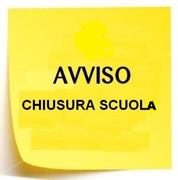 AVVISO CHIUSURA SCUOLA 1