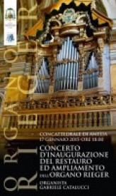 Concerto di inaugurazione del restauro ed ampliamento dell'organo Rieger 