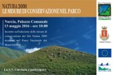 Domani mattina in Comune un incontro pubblico sulle misure di conservazione dei Siti Natura 2000