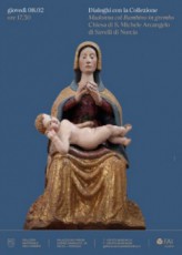  Galleria Nazionale dell'Umbria,  Madonna col Bambino in grembo, giovedì 8 febbraio  