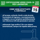 Green Pass, informativa privacy per lavoratori dal 15 ottobre 2021. (Faq Governo)