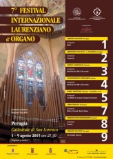 Perugia: al via il Festival Internazionale Laurenziano d’Organo (1-9 agosto) con il concerto del maestro Adriano Falcioni dedicato alle musiche del grande J. S. Bach