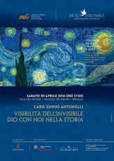 Perugia: LAssociazione culturale Beata Colomba da Rieti presenta il libro del cardinale Ennio Antonelli Visibilità dellInvisibile. Dio con noi nella storia