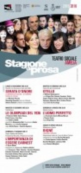 Stagione di Prosa 2015 - 2016 - Teatro Sociale di Amelia