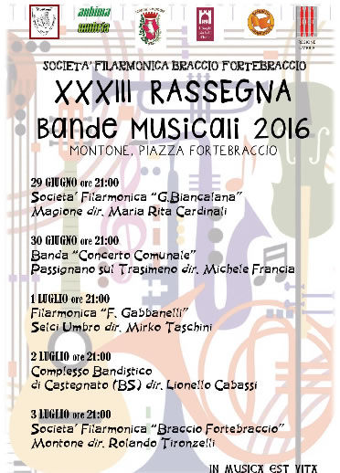 Rassegna Bande Musicali 2016p